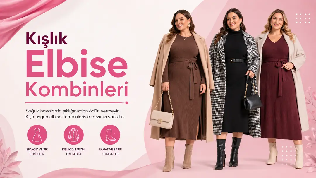 Kışlık Elbise Kombinleri