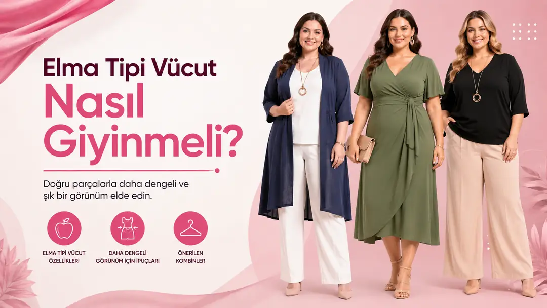 Elma Tipi Vücut Nasıl Giyinmeli?